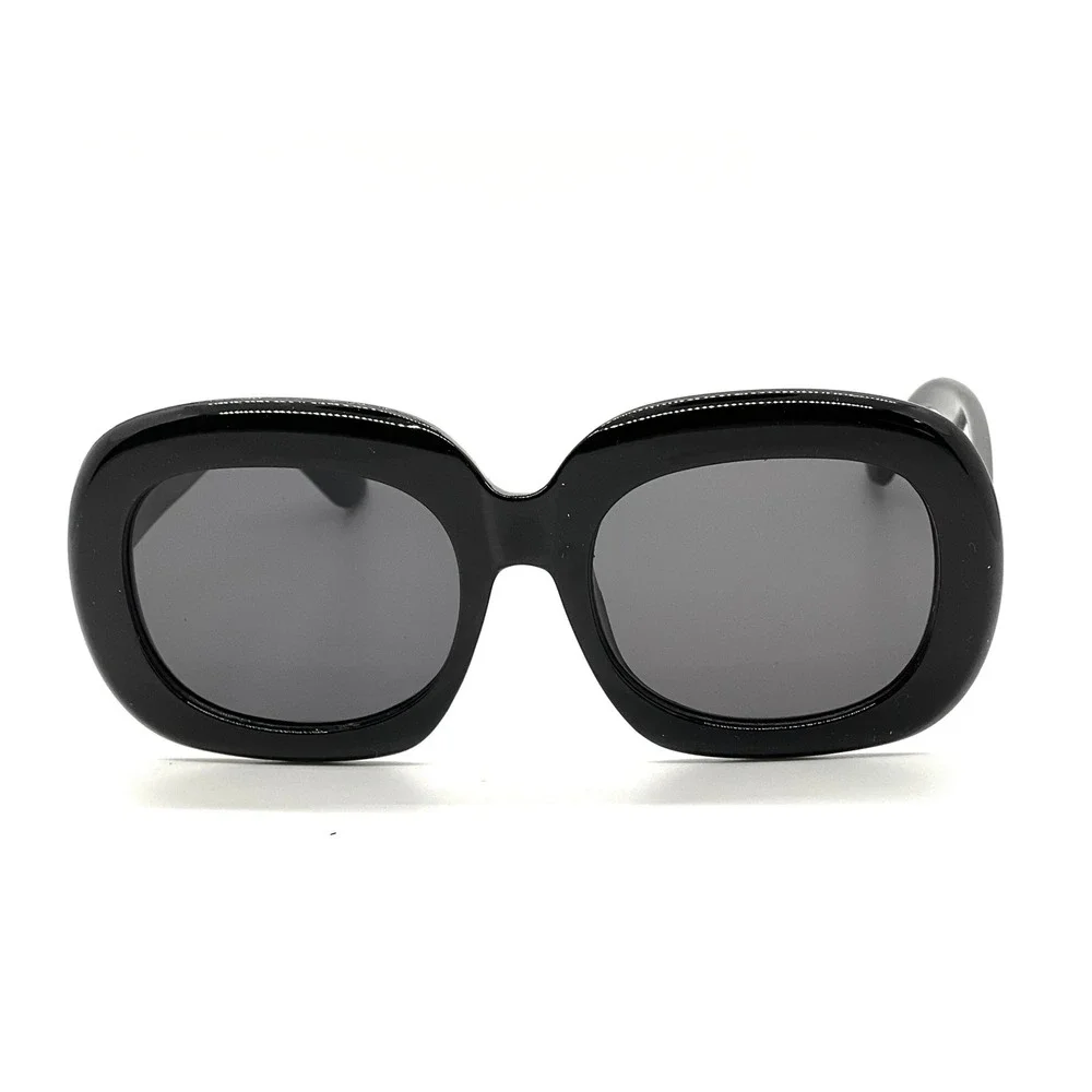 Kids Black Oversized Square Sunglasses UV Protection Fashion Eyewear Girls Gafas